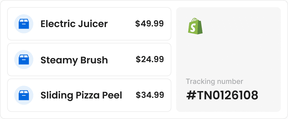 Tradelle dropshipping fulfillment tracking