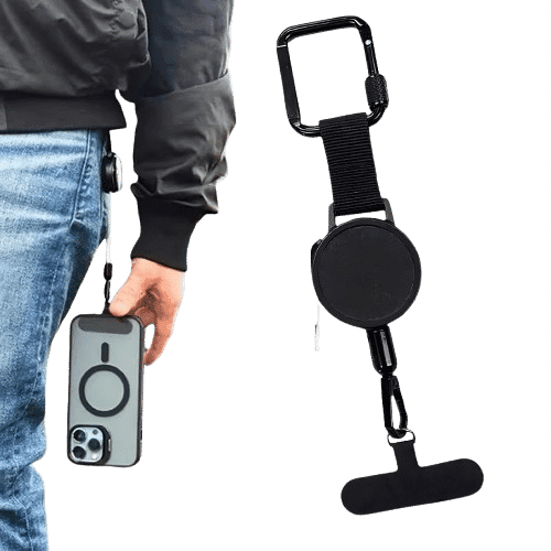 Anti-Theft Retractable Phone Strap