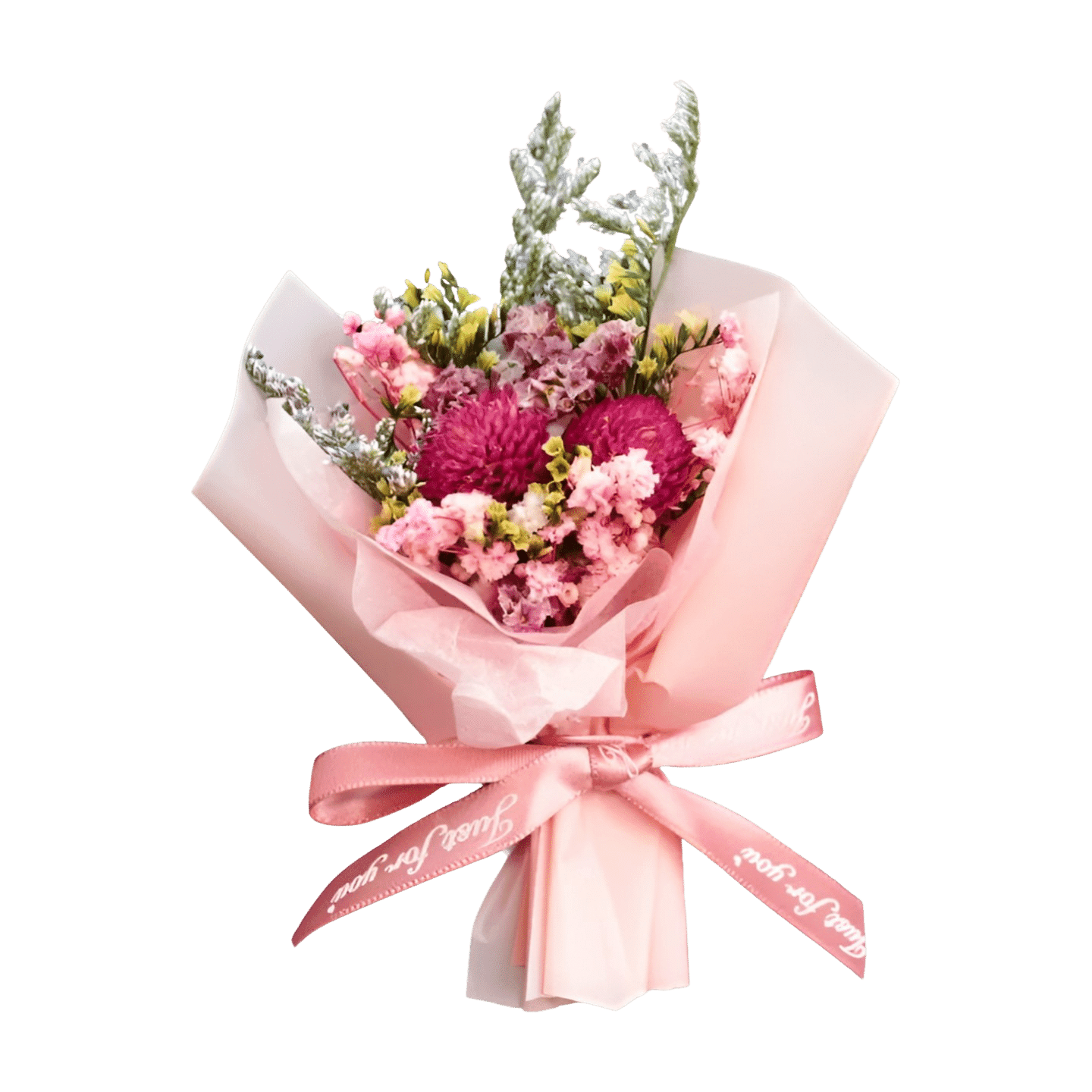 Dried Flowers Bouquet for Car Vent