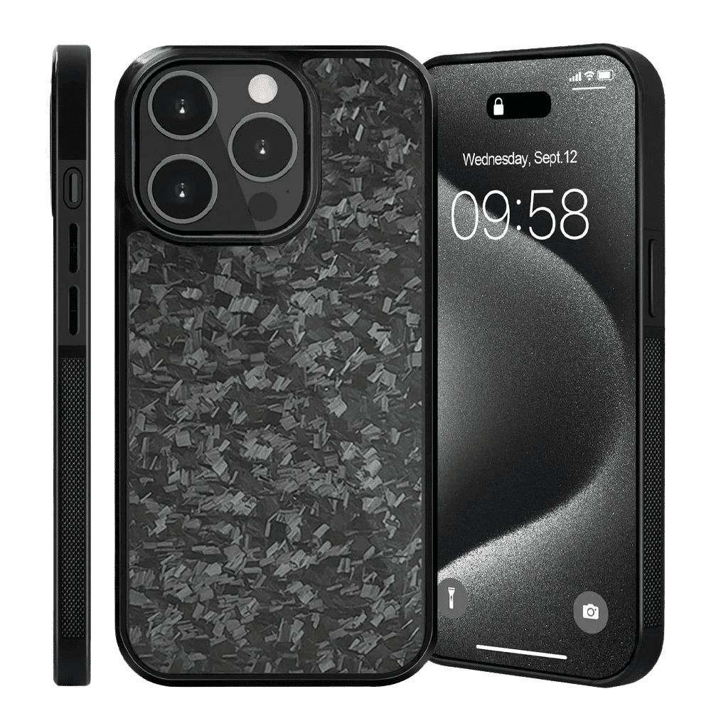 Forged Carbon Fiber TPU Phone Case