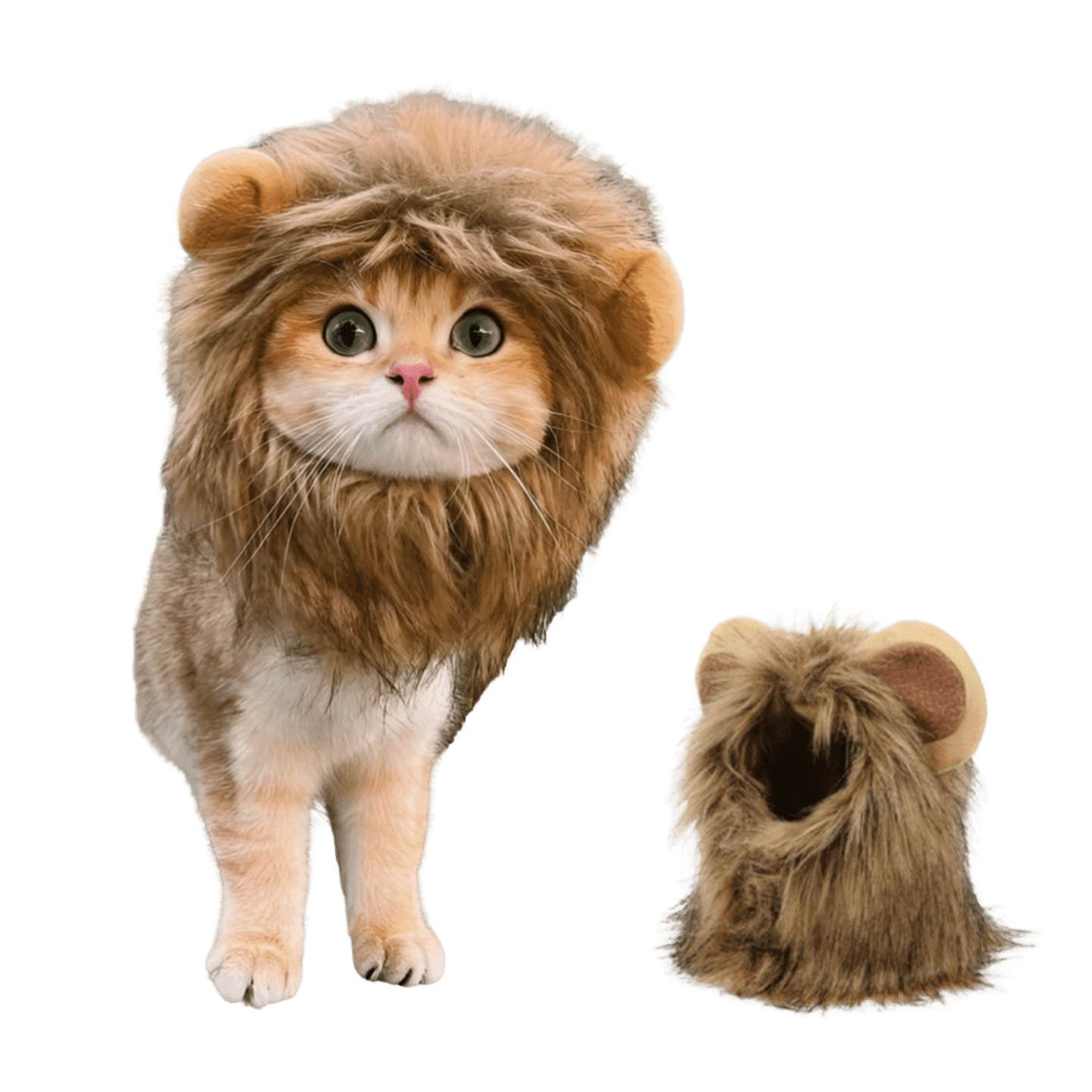 Cat Lion Mane Wig Costume