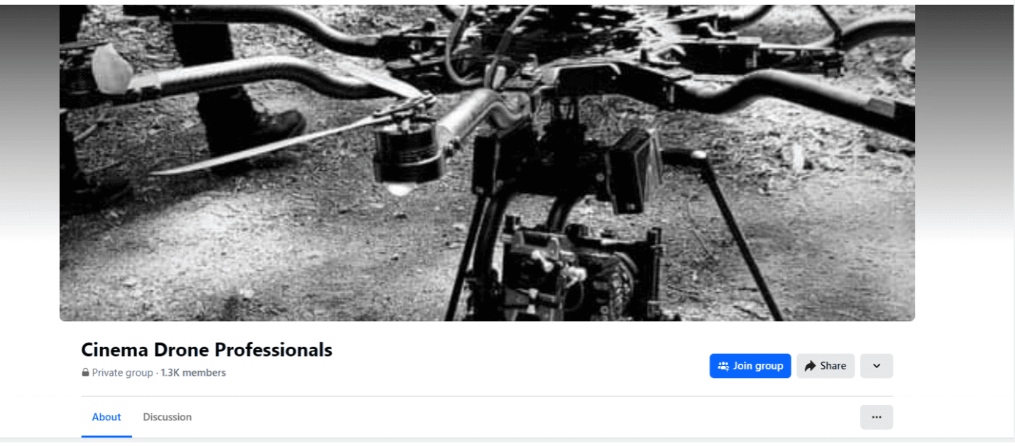 Screenshot of a niche Facebook group