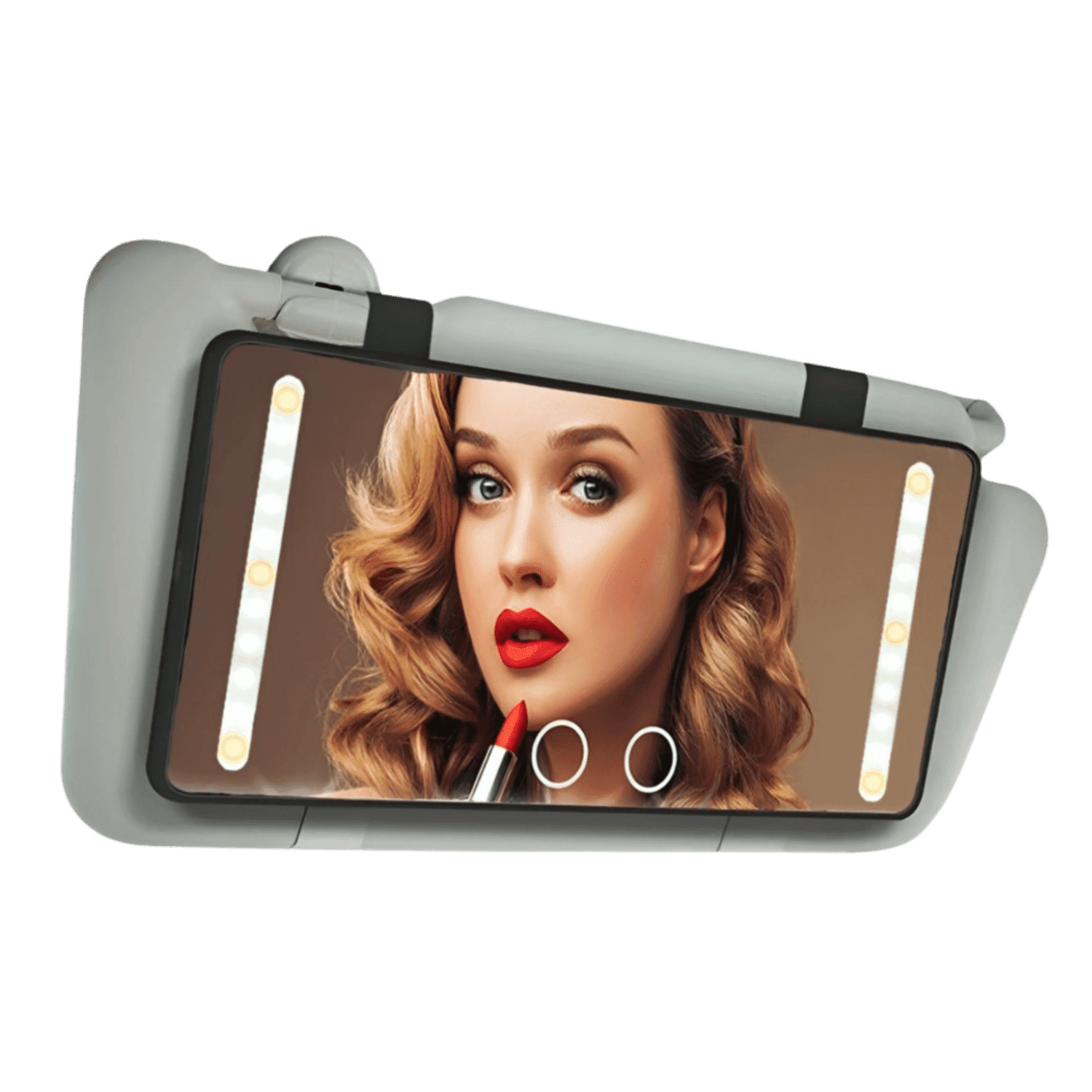LED Car Makeup Mirror