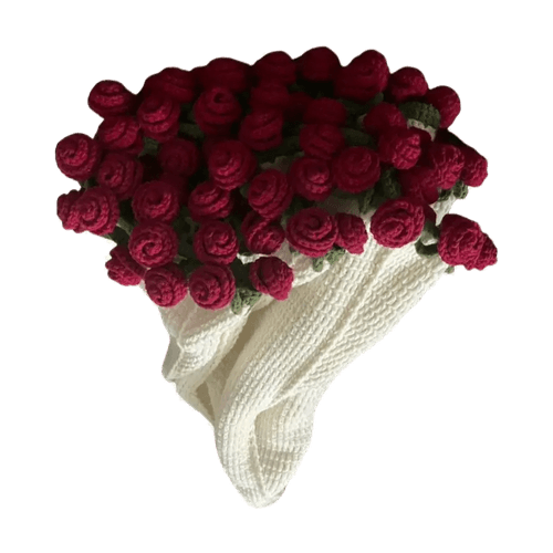 Crochet Rose Bouquet Blanket product image