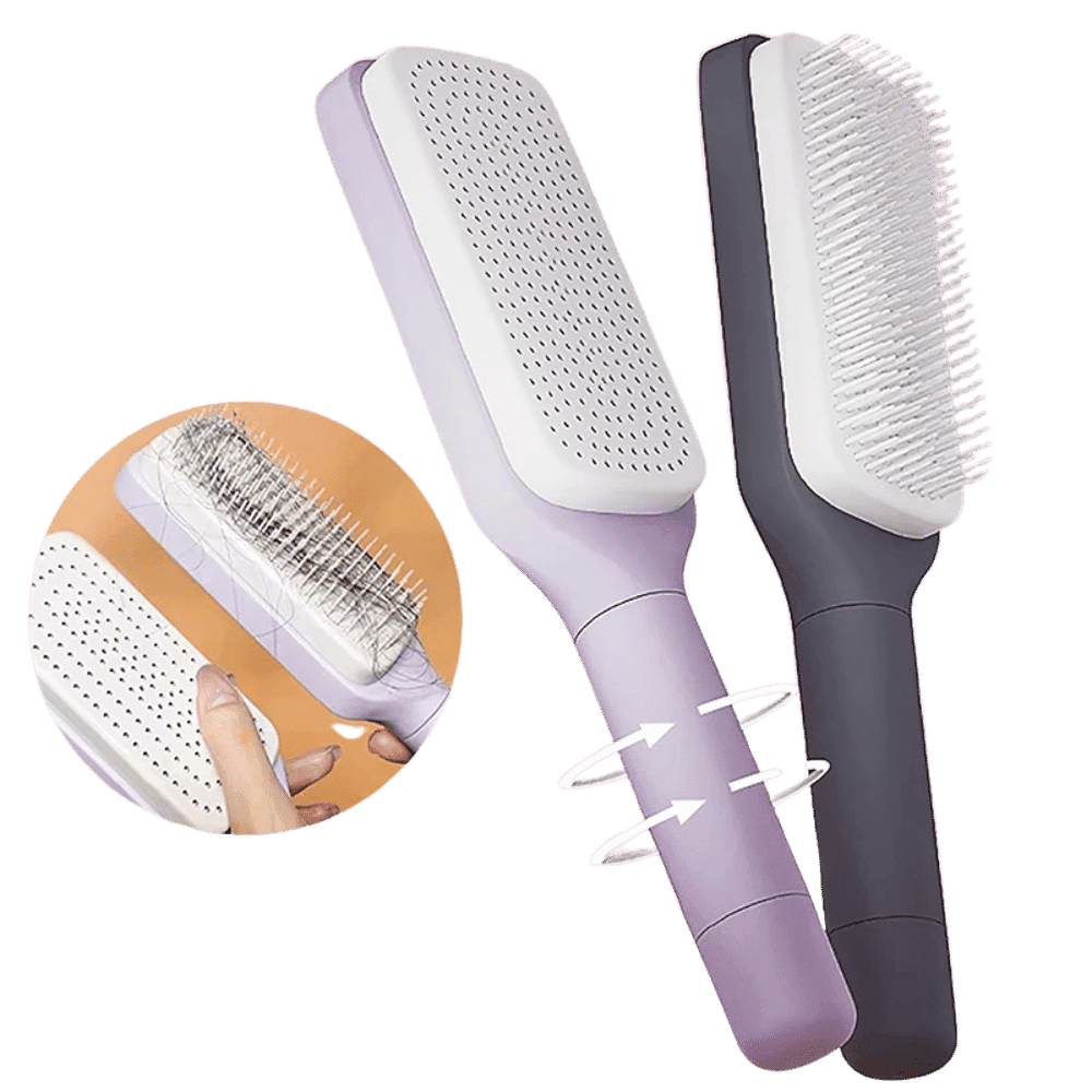 Self-Cleaning Brush